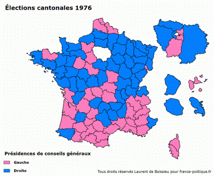 élections cantonales 1976